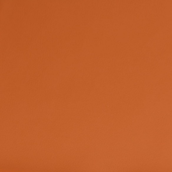 Repose-pied Marron et orange 45x29,5x35 cm Tissu et similicuir