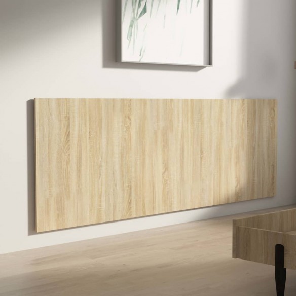 Tête de lit murale Chêne sonoma 240x1,5x80 cm Bois d'ingénierie