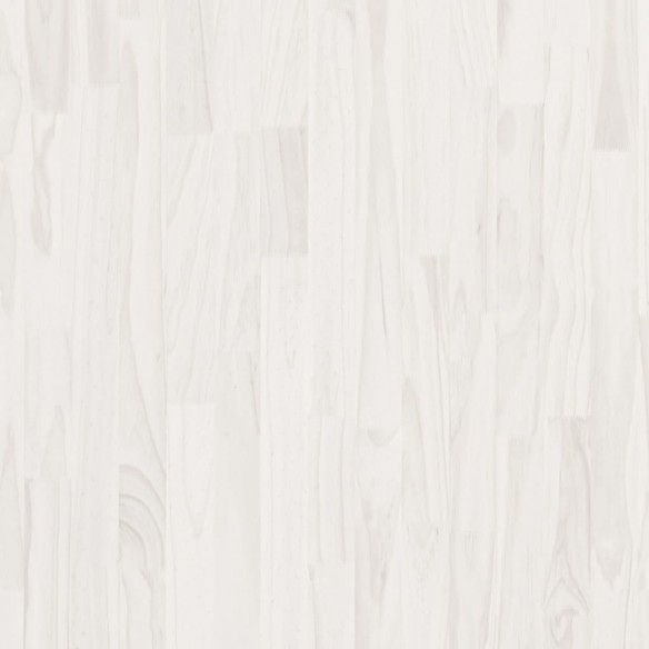 Armoire haute Blanc 100x30x210 cm Bois de pin solide