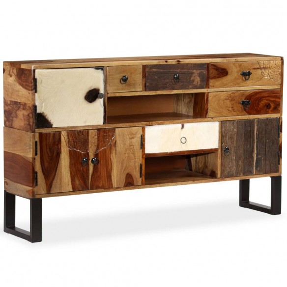 Buffet Bois solide 140x30x80 cm