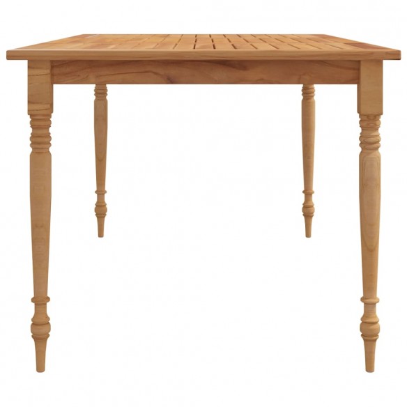 Table Batavia 150x90x75 cm Bois de teck solide