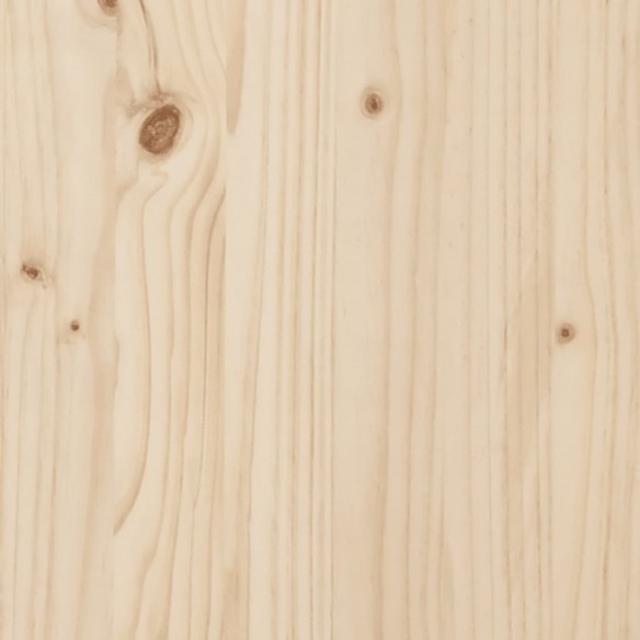 Lit de palette 120x200 cm bois de pin massif