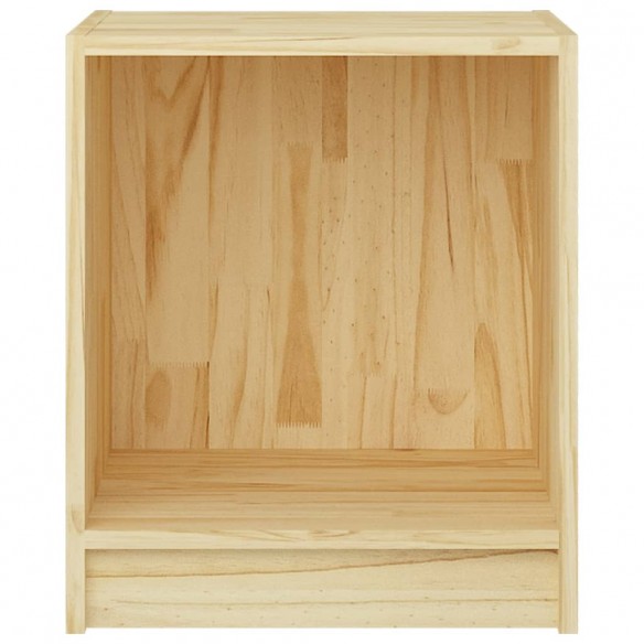 Tables de chevet 2 pcs 35,5x33,5x41,5 cm bois de pin massif