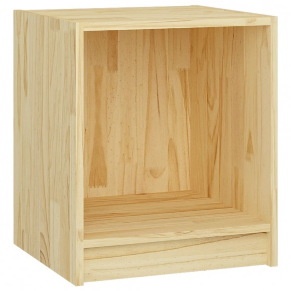 Tables de chevet 2 pcs 35,5x33,5x41,5 cm bois de pin massif