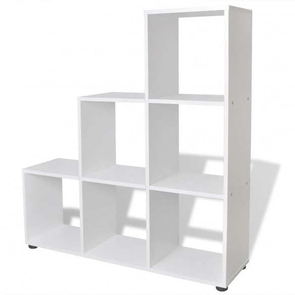 Bibliothèque/étagère 107 cm Blanc