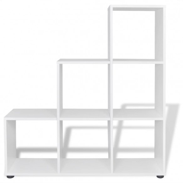 Bibliothèque/étagère 107 cm Blanc