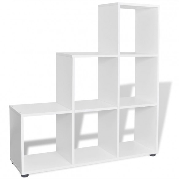 Bibliothèque/étagère 107 cm Blanc