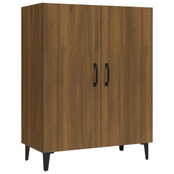 Buffet Chêne marron 70x34x90 cm Bois d'ingénierie