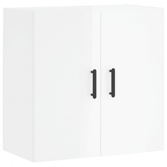 Armoire murale Blanc brillant 60x31x60 cm Bois d'ingénierie