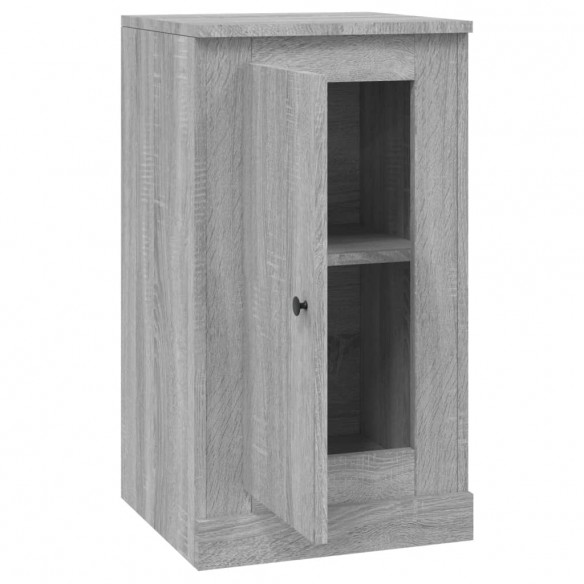 Buffet sonoma gris 37,5x35,5x67,5 cm bois d'ingénierie