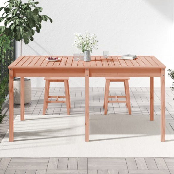 Table de jardin 159,5x82,5x76 cm bois massif de douglas