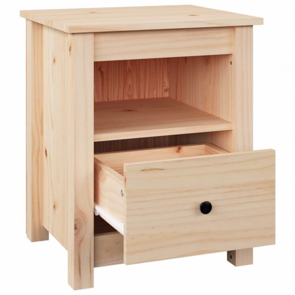 Table de chevet 40x35x49 cm Bois de pin massif