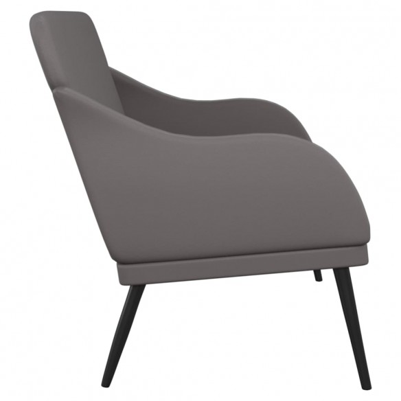 Banc Gris 110x76x80 cm Similicuir