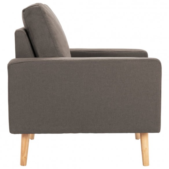 Fauteuil Taupe Tissu