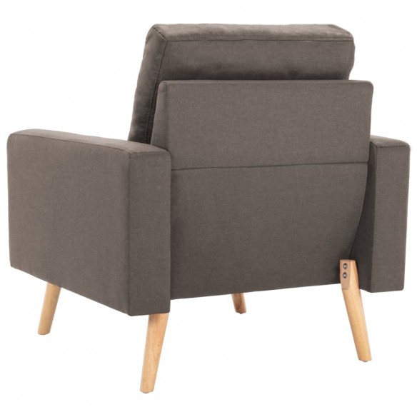Fauteuil Taupe Tissu