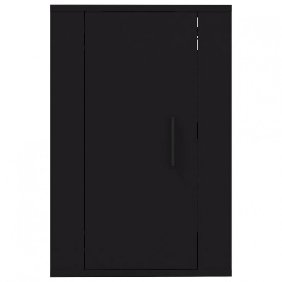 Meubles TV muraux 2 pcs Noir 40x34,5x60 cm Meubles TV muraux 2 pcs Noir 40x34,5x60 cm
