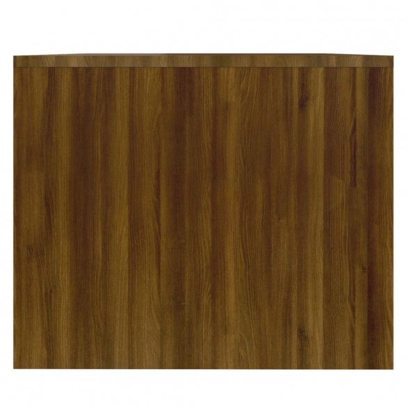 Table basse Chêne marron 90x50x41,5 cm Aggloméré