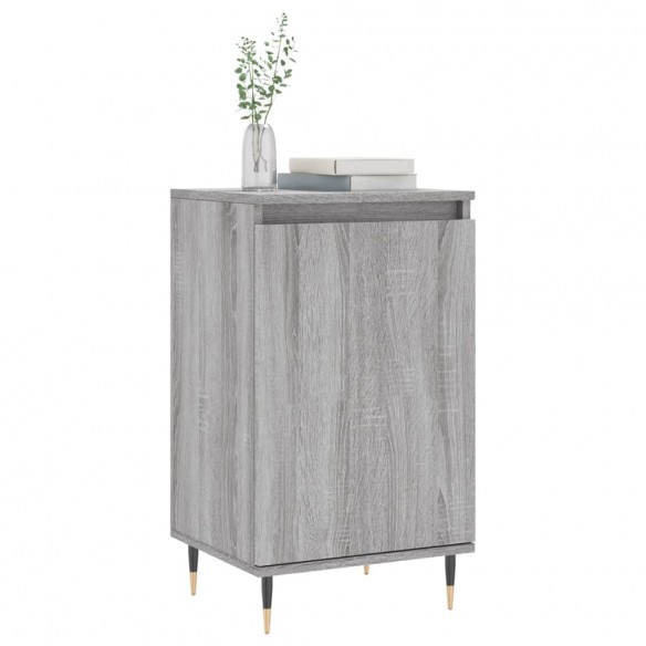 Buffet sonoma gris 40x35x70 cm bois d'ingénierie