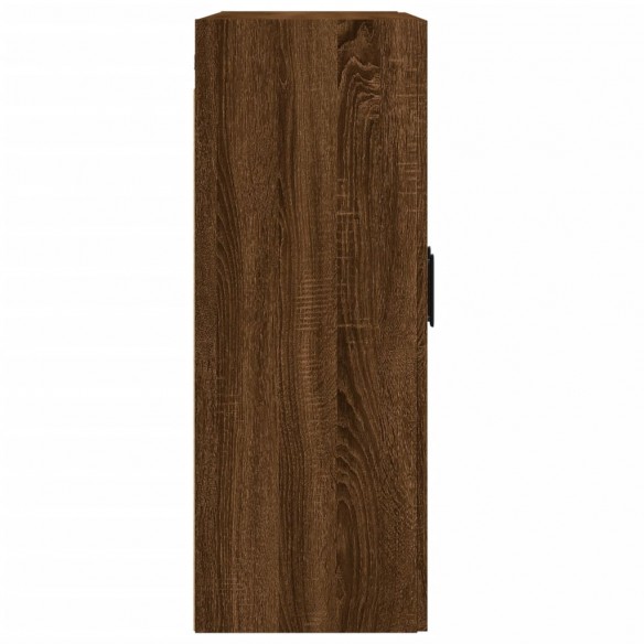 Armoire murale chêne marron 69,5x34x90 cm bois d'ingénierie