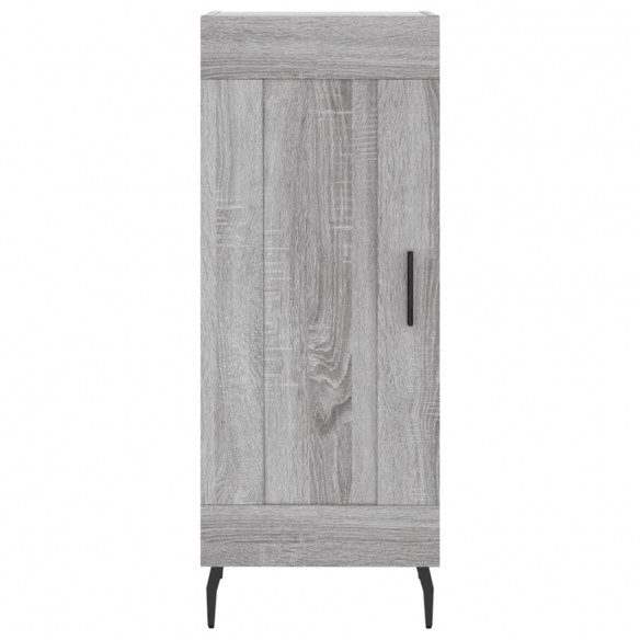 Buffet haut Sonoma gris 34,5x34x180 cm Bois d'ingénierie