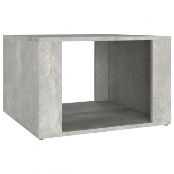 Table de chevet Gris béton 57x55x36 cm Bois d'ingénierie