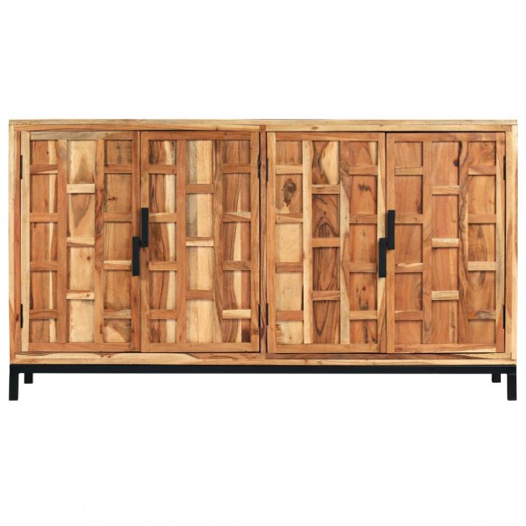 Buffet Bois d'acacia massif 145 x 40 x 80 cm