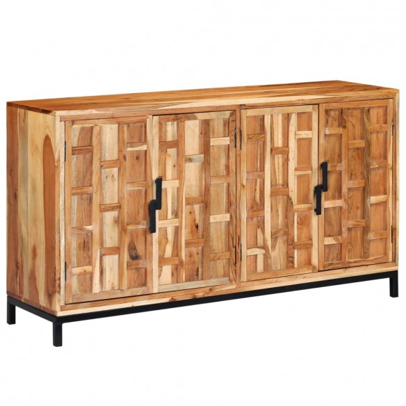 Buffet Bois d'acacia massif 145 x 40 x 80 cm