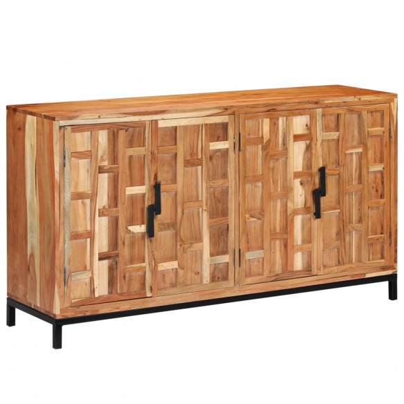 Buffet Bois d'acacia massif 145 x 40 x 80 cm