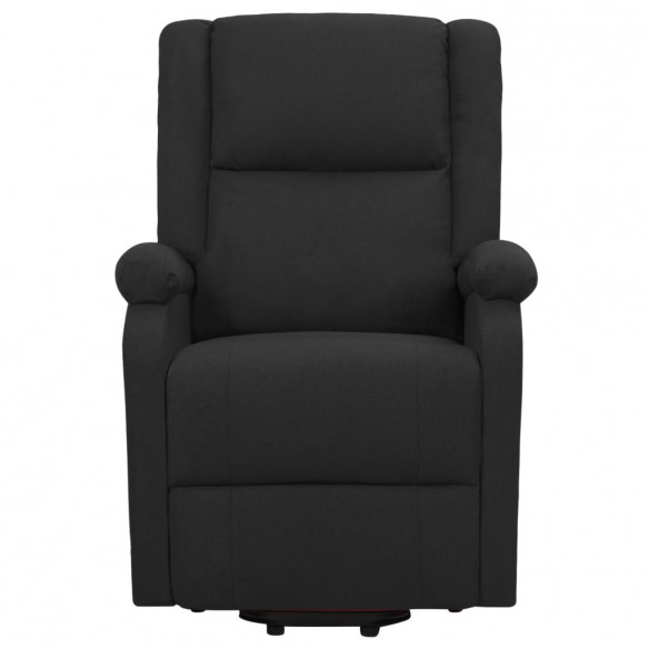 Fauteuil de massage Noir Tissu