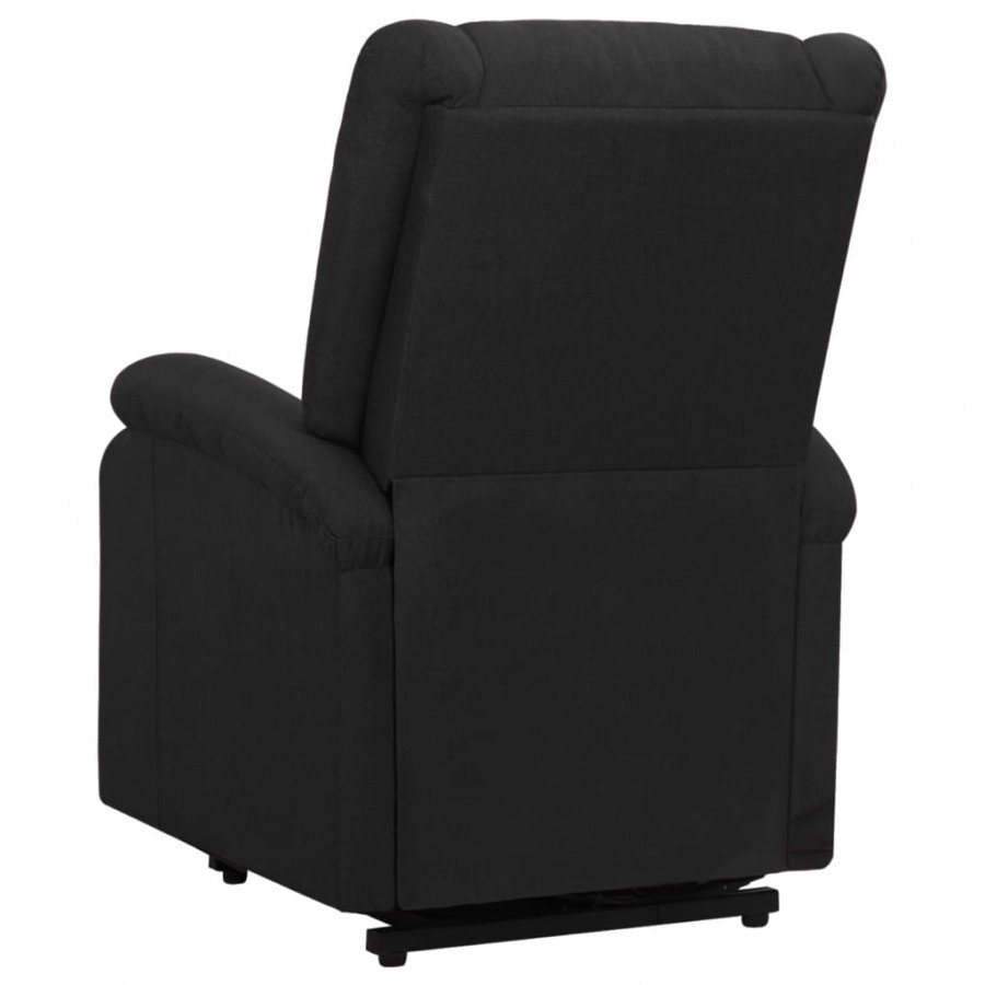 Fauteuil de massage Noir Tissu Fauteuil de massage Noir Tissu
