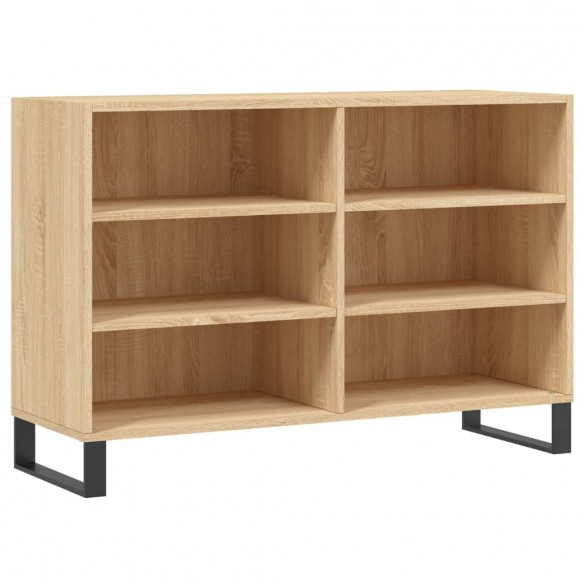 Buffet chêne sonoma 103,5x35x70 cm bois d'ingénierie