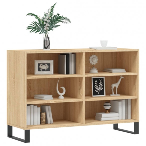 Buffet chêne sonoma 103,5x35x70 cm bois d'ingénierie