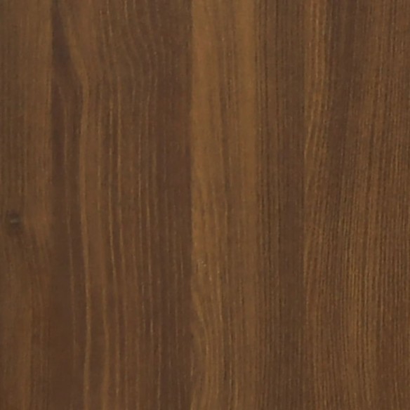 Table de chevet Chêne marron 40x35x50 cm