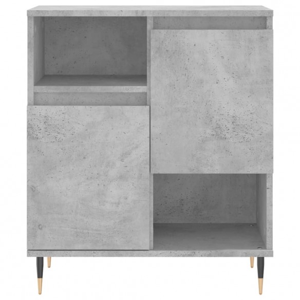 Buffet Gris béton 60x35x70 cm Bois d'ingénierie