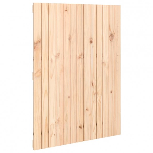 Tête de lit murale 82,5x3x110 cm Bois massif de pin