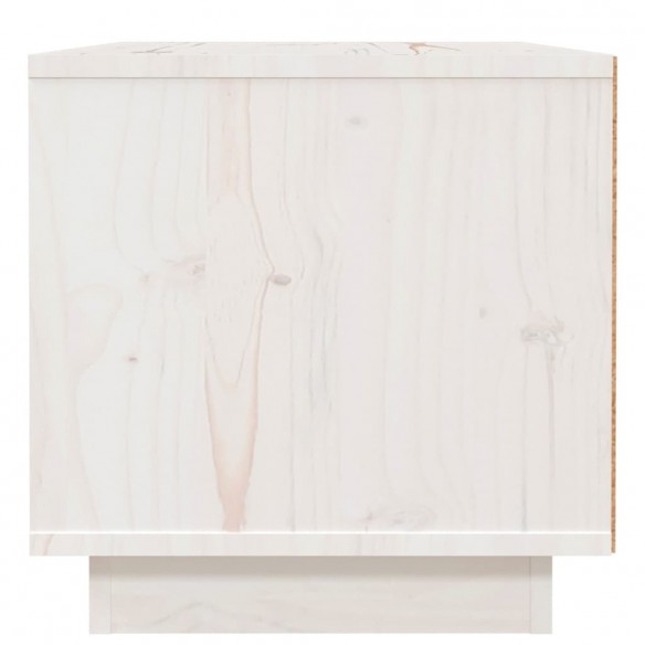Tables de chevet 2 pcs Blanc 40x34x35 cm Bois de pin massif