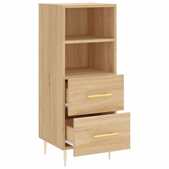 Buffet Chêne sonoma 34,5x34x90 cm Bois d'ingénierie