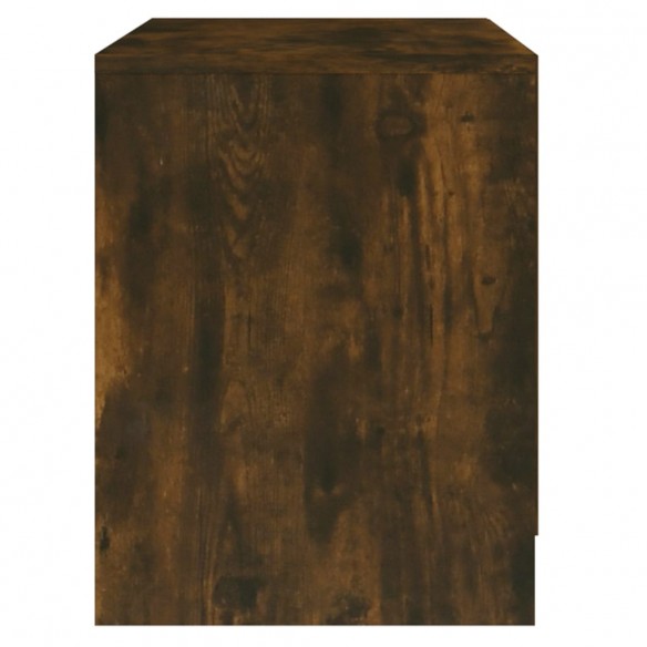 Table de chevet Chêne fumé 45x34,5x44,5 cm Aggloméré