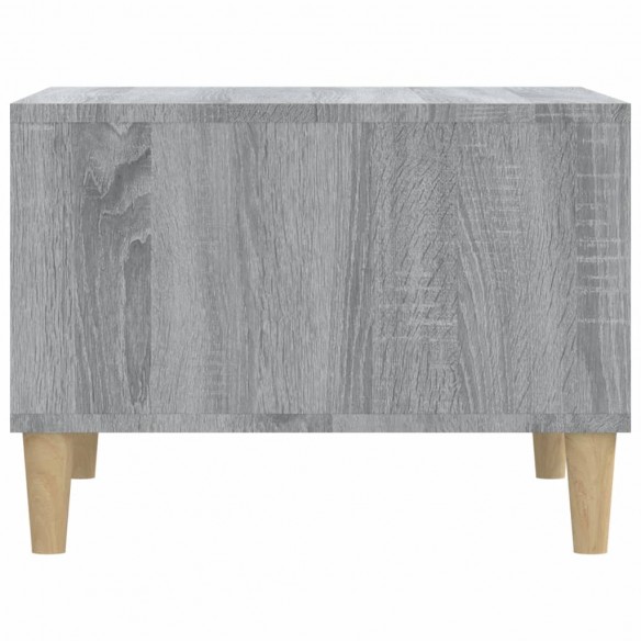 Table basse Sonoma gris 60x50x36,5 cm Bois d'ingénierie