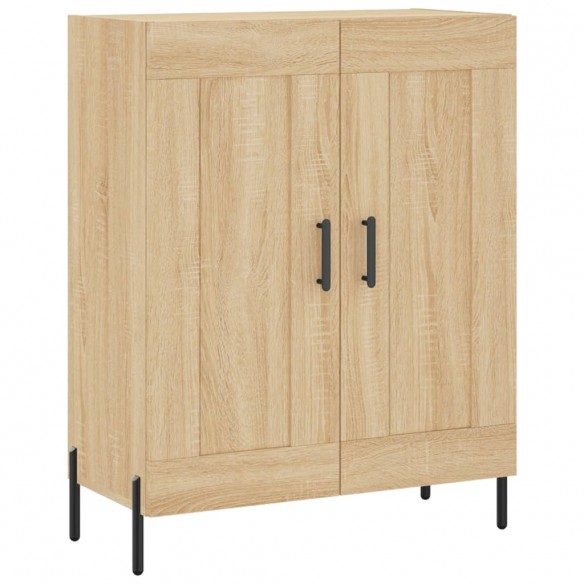 Buffet haut Chêne sonoma 69,5x34x180 cm Bois d'ingénierie