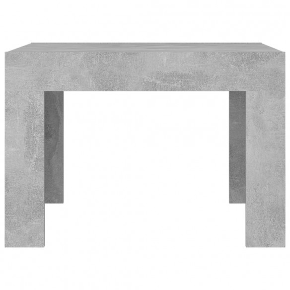Table basse Gris béton 50x50x35 cm Aggloméré