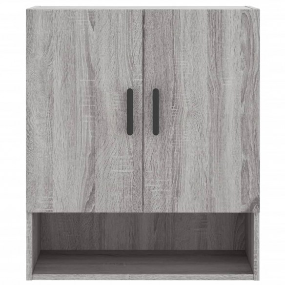 Armoire murale sonoma gris 60x31x70 cm bois d'ingénierie