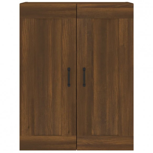 Armoire murale suspendue Chêne marron 69,5x32,5x90 cm