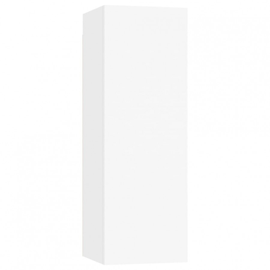 Meuble TV mural Blanc  Meuble TV mural Blanc