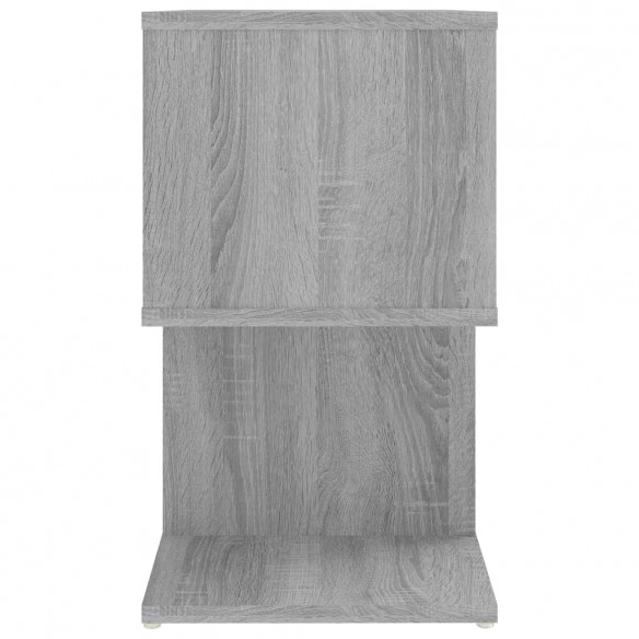 Table de chevet 2pcs Sonoma gris 50x30x51,5cm Bois d'ingénierie