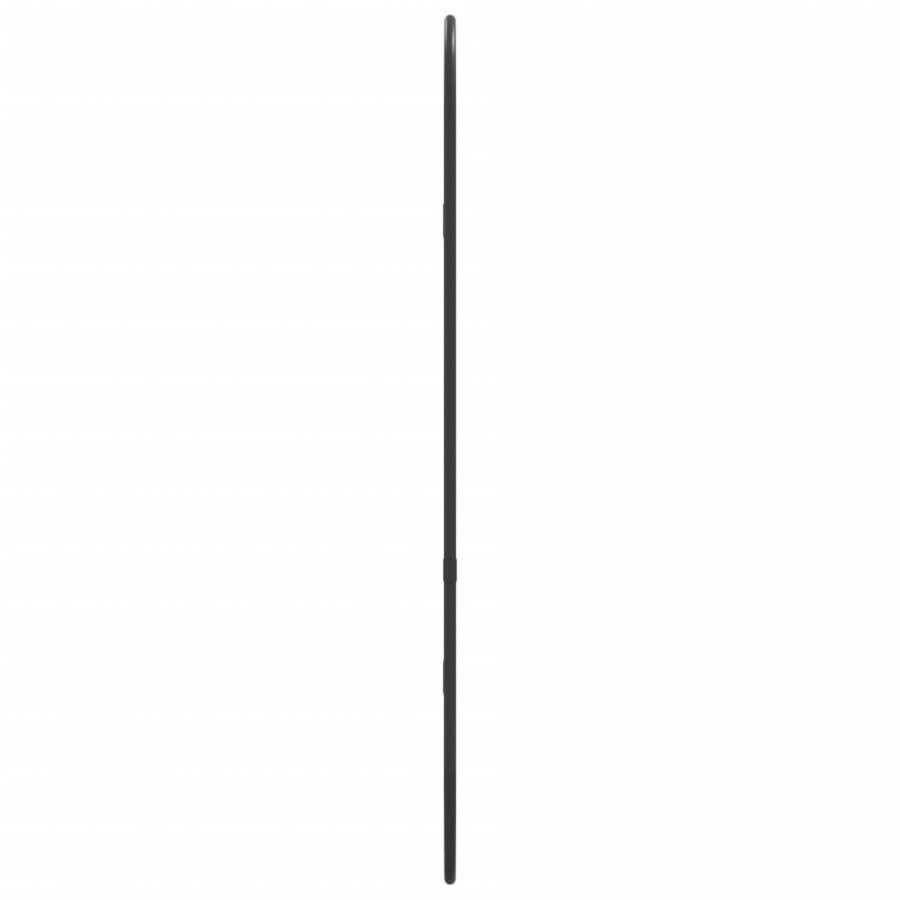 Miroir mural Noir 60x25 cm Ovale
