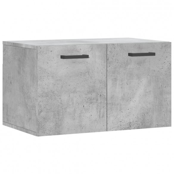 Armoire murale Gris béton 60x36,5x35 cm Bois d'ingénierie