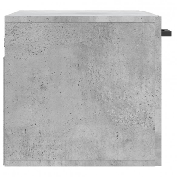 Armoire murale Gris béton 60x36,5x35 cm Bois d'ingénierie