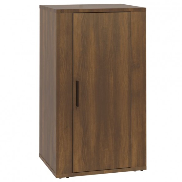 Buffet Chêne marron 40x33x70 cm Bois d'ingénierie