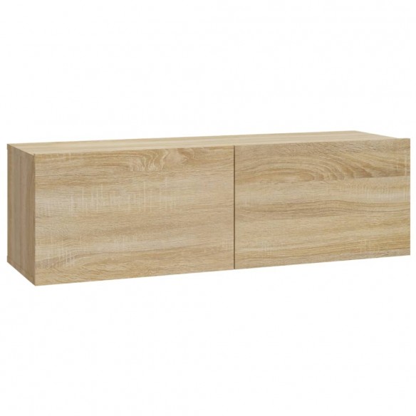 Ensemble de meubles TV 5 pcs Chêne sonoma Bois d'ingénierie